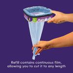 Litter Genie Refill Bags 14 FT (1-Pack) Multi-Layers Of Odor-Barrier Technology 1 Square Refill Cartridge Lasts Up To 2 Months Per Cat