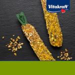 Vitakraft Crunch Sticks Hamster Treat - Hamster Chew Sticks - Supports Dental Health, Long-Lasting Fun (Peanut & Honey)