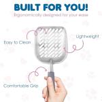 SunGrow Large Cat Litter Scoop, Life Transforming Cat Scooper, Reduces Hand Fatigue, Saves Clear Litter, Makes Scooping Faster and Easier