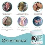 COAT DEFENSE Trouble Spot Drying Paste for Horses - Natural Equine Wound Care That Provides Safe & Effective Relief from Scratches, Sweet Itch, Summer Sores, Proud Flesh, Mud Fever, Girth Rot (10 Oz)
