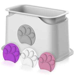 iPrimio Universal Cat Litter Scooper Holder - Durable with Heavy Scoopers Holding Stability - Kitty Litter Box Scooper Accessory - Works with Plastic & Metal Cat Scoop Holder - 4 Color Options