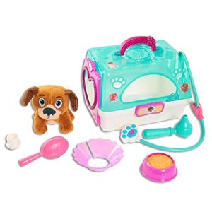 Doc McStuffins Toy Hospital On-The-Go Pet Carrier, Findo, Officially Licensed Kids Toys for Ages 3 Up by Just Play