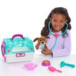Doc McStuffins Toy Hospital On-The-Go Pet Carrier, Findo, Officially Licensed Kids Toys for Ages 3 Up by Just Play
