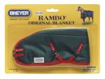 Breyer Traditional Rambo Blanket, Green/Red (1:9 Scale)