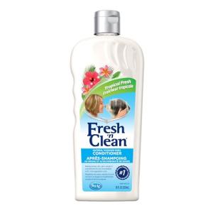 PetAg Fresh ’n Clean Oatmeal ’n Baking Soda Conditioner, Tropical Fresh Scent - 18 oz - Gently Cleans, Soothes & Deodorizes Dogs with Vitamin E & Aloe Vera - Soap Free