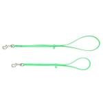 Jelly Pet Grooming Loop for Dogs, Fits Most Pet Grooming Tubs/Tables, Easy to Clean, Waterproof & Durable Noose Loop, Stronger Than Leather, Made in The USA, 3/8" x 18’’ and 24" Lime Green