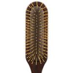 Chris Christensen 20 mm Oblong Pin Dog Brush, Fusion Series, Groom Like a Professional, Brass Pins, 100% Static Free, Ground and Polished Tips