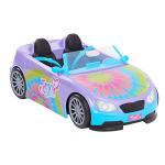 JoJo Siwa California Cruiser, Doll Car, Rainbow Tie-Dye, Fits Two Fashions Dolls