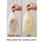BOS Amazing Odor Sealing Cat Waste Disposal Bags - Durable and Unscented [Size: M, Color: Light blue] (90 count, Pack of 1) (90 Bags)