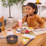 Melissa & Doug Star Diner Restaurant Play Set | Pretend Play | Play Set | 3+ | Gift for Boy or Girl, 8.89 x 27.178 x 34.036 Centimeters