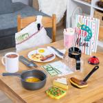 Melissa & Doug Star Diner Restaurant Play Set | Pretend Play | Play Set | 3+ | Gift for Boy or Girl, 8.89 x 27.178 x 34.036 Centimeters