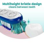 Colgate 360 Whole Mouth Clean Toothbrush, Adult Soft Toothbrushes, 5 Pack, Multicolored