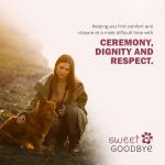Sweet Goodbye Cocoon® - Eco-Friendly Pet Burial & Cremation Ceremony Kit (Premium Wool) - Casket for Dogs and Cats (Choose Size & Color) (Small, Indigo)