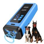 SAMULE Ultrasonic Dog Bark Deterrent Device 30 FT Handheld Anti Barking Control Device LED Barkshield for Dogs Puppy Training Tools with 5 Modes & USB-C Rechargeable for Indoor Outdoor