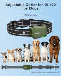 Jugbow Dog Shock Collar - 4500FT Dog Training Collar with Remote, IPX8 Waterproof Electric Dog Collar with 4 Training Modes, Security Lock, Rechargeable eCollar for 10-120lbs Small Medium Large Dogs