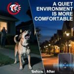 Tlettsteinkle Ultimate Ultrasonic Bark Control Device for Dogs - 50ft Remote & Auto Sensor Modes | Weatherproof Anti-Bark Deterrent | Handheld Remote Training Tool | Stop Excessive Barking Humanely