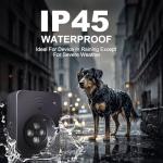 Tlettsteinkle Ultimate Ultrasonic Bark Control Device for Dogs - 50ft Remote & Auto Sensor Modes | Weatherproof Anti-Bark Deterrent | Handheld Remote Training Tool | Stop Excessive Barking Humanely