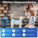 Anti Barking Device for Dogs, Rechargeable Ultrasonic Dog Barking Control Devices with 3 Modes, 33 FT Barking Silencer Sonic Barking Deterrent Indoor/Outdoor Safe for Dog & People Y4