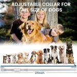 Dog bark Collar, Rechargeable Dog Collar with Remote Control - Beep, Vibration, Humane 16 Adjustable Sensitivity, 3300Ft Range, 2 Channels, Memory Function - Suitable for All Breeds