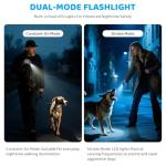 SAMULE Ultrasonic Dog Bark Deterrent Device 30 FT Handheld Anti Barking Control Device LED Barkshield for Dogs Puppy Training Tools with 5 Modes & USB-C Rechargeable for Indoor Outdoor