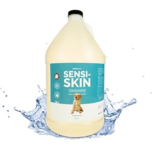 Bark2Basics Sensi-Skin Hypoallergenic Dog Shampoo, 1 Gallon, All Natural Ingredients, Sensitive Skin Pet Shampoo, Gentle, No Fragrance, Non-Irritating, For Dogs with Allergies and Dry, Itchy Skin