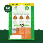 Greenies Pill Pockets for Dogs Large Size, Soft Dog Treats, Cheese Flavor, 15.8 oz. Pouch (60 Treats)