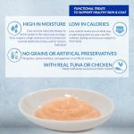 INABA Churu Lickable Purée Natural Cat Treats for Skin and Coat with Omega Oils, Taurine and Vitamin E, 0.5 Ounces Each Tube, 50 Tubes, Skin & Coat Variety