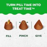 Greenies Pill Pockets for Dogs Large Size, Soft Dog Treats, Cheese Flavor, 15.8 oz. Pouch (60 Treats)