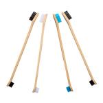 Mighty Mutt Bamboo Pet Toothbrush – Double-Sided Dog Toothbrush | Easy to Use for Dog Teeth Cleaning | Pet Friendly | Soft, Gentle Dog Tooth Brush for Any Size Breed – 4 Pack