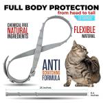 Flea and Tick Prevention for Cats - Collar - 2 Count - Adjustable
