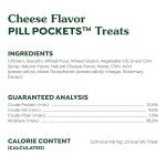 Greenies Pill Pockets for Dogs Large Size, Soft Dog Treats, Cheese Flavor, 15.8 oz. Pouch (60 Treats)