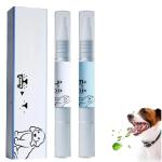 New Upgrade Pet Whitening Toothbrush Pen,Pet Oral Repair Teeth Cleaning Gel Pen,Cat Dog Teeth Brightening Pens for Pets Dental Care Fresh Breath (Blue, 2pcs)