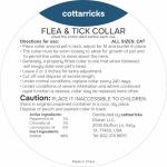 Flea and Tick Prevention for Cats - Collar - 2 Count - Adjustable