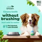 TropiClean Fresh Breath Water Additive Concentrate for Dogs | Breath Freshener and Teeth Cleaning Solution | No Brushing Required | 2.2oz.