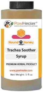 PawHealer Hound Honey: Trachea Soother Syrup - 150 ml (5 fl oz) - Natural Herbal Remedy for Symptoms of Collapsed Trachea - Tastes Good - Easy to Administer…