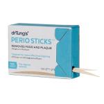 drTung's Dental Sticks for Teeth & Gum Cleaning - Toothpicks for Oral Care, Soft Floss Picks for Teeth, Interdental Plaque & Food Remover Tool, Perio Sticks - Thin, Bulk 100 Count (Pack of 1)