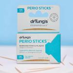 drTung's Dental Sticks for Teeth & Gum Cleaning - Toothpicks for Oral Care, Soft Floss Picks for Teeth, Interdental Plaque & Food Remover Tool, Perio Sticks - Thin, Bulk 100 Count (Pack of 1)