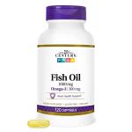 21st Century Fish Oil 1000 mg Softgels, 120 Count