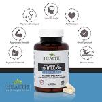 Health As It Ought To Be Probiotic (10 Strain) 25 Billion CFUs Supplement | Physician Formulated Balanced Spectrum of Acid|Resistant Probiotic Strains | 100 Veggie Caps
