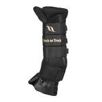Back on Track Royal Quick Wraps Deluxe for Horses 2033 with Welltex Technology, Sold in Pairs, Black, Large (16")
