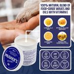 Musher's Secret Dog Paw Wax 454 g (16 oz) - Moisturizing Dog Paw Protector Paw Balm That Creates an Invisible Barrier to Heal Dry Cracked Dog Paws - Vitamin E & Food-Grade Ingredients - Dog Foot Balm