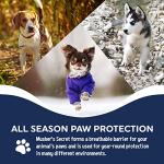 Musher's Secret Dog Paw Wax 454 g (16 oz) - Moisturizing Dog Paw Protector Paw Balm That Creates an Invisible Barrier to Heal Dry Cracked Dog Paws - Vitamin E & Food-Grade Ingredients - Dog Foot Balm