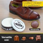 Fiebing's White Saddle Soap for Leather (12 oz Tin) - Cleaner & Conditioner to Soften, Protect & Restore Leathercraft - Soap for Car Seat, Couch, Shoe, Purse, Boot, Bag, & Saddles