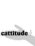 Imagine This Cattitude Car Magnet, 7-Inch by 2-Inch