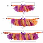 Blueberry Pet Halloween Party Adjustable Breakaway Costume Dog Collar in Warm Tone, X-Small