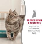 Nature's Miracle Foam Litter Box Cleaner, Tough on Cat Urine Odors, Enzymatic Formula, 17.5 oz