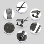 ActiveDogs Dog Poop Scooper Heavy Duty - Best Ever Dog Pooper Scooper with Teeth - Powder Coated Welded Aluminum Metal & Solid Bolt Pet Waste Removal Shovel, USA Made