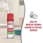 Nature's Miracle Foam Litter Box Cleaner, Tough on Cat Urine Odors, Enzymatic Formula, 17.5 oz