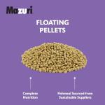 Mazuri Koi Floating Pond Nuggets, Floating Koi Fish Food for Ponds, 20 lbs