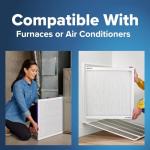 Filtrete 16x25x1 AC Furnace Air Filter, MERV 12, MPR 1500, CERTIFIED asthma & allergy friendly, 3 Month Pleated 1-Inch Electrostatic Air Cleaning Filter, 2-Pack (Actual Size 15.69 x 24.69 x 0.78 in)